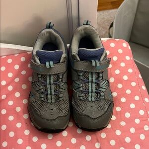 Merrell Kids' Gray and Teal Sneakers size 1
